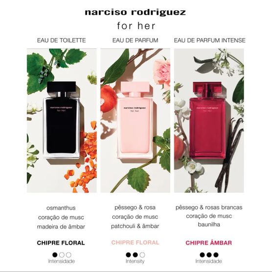 Perfume Narciso Rodriguez For Her Feminino Eau de Parfum Intense